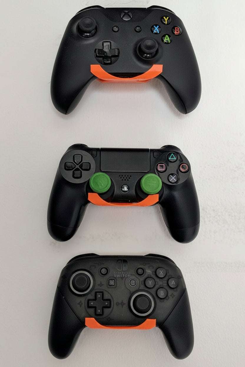 Wall Mount for PS4, Xbox & Switch Controllers