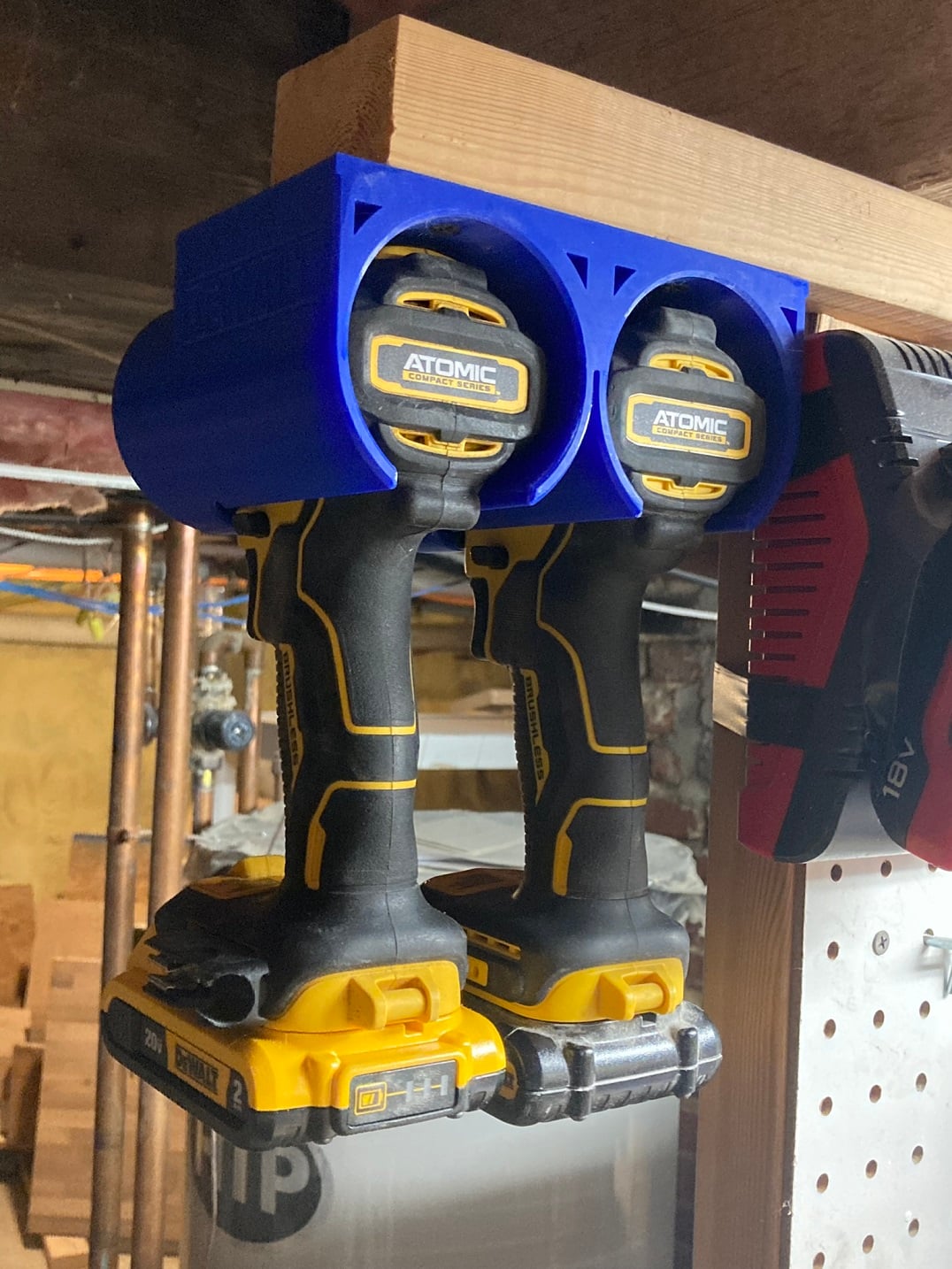 DeWalt Double Drill & Driver Wall Holder