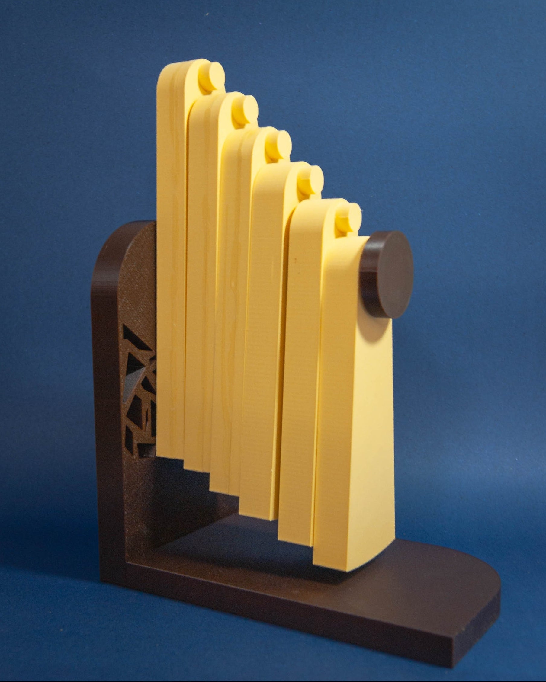 Pendulum Rhythm Kinetic Toy – 6-Arm Wall Sculpture