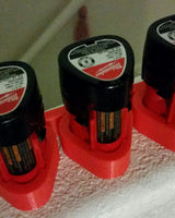 Milwaukee M12 Triple Battery Holder – Wall Mount