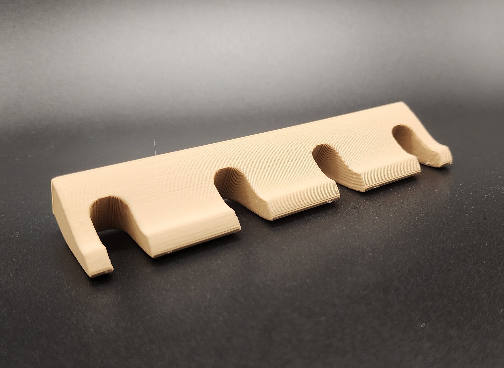 Wall Mount Rack for 4 Roaster Hooks – Neat & Secure