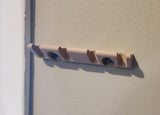 Wall Mount Rack for 4 Roaster Hooks – Neat & Secure