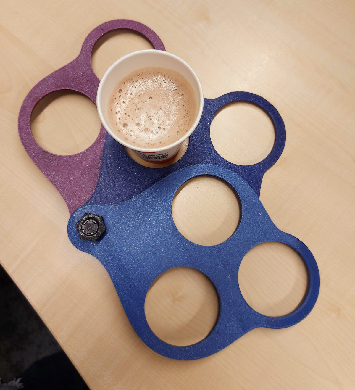 Tassenhalter für 9 Becher – Organizer für den Schreibtisch