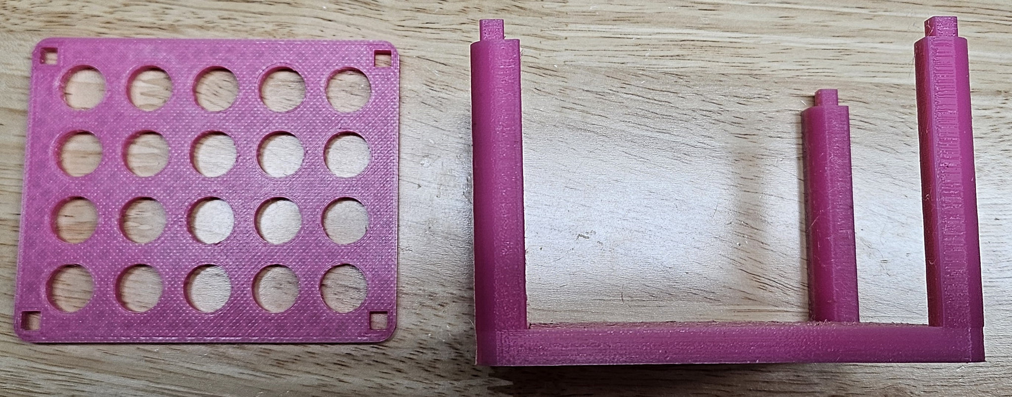 Crochet Hook Holder with Snap Assembly
