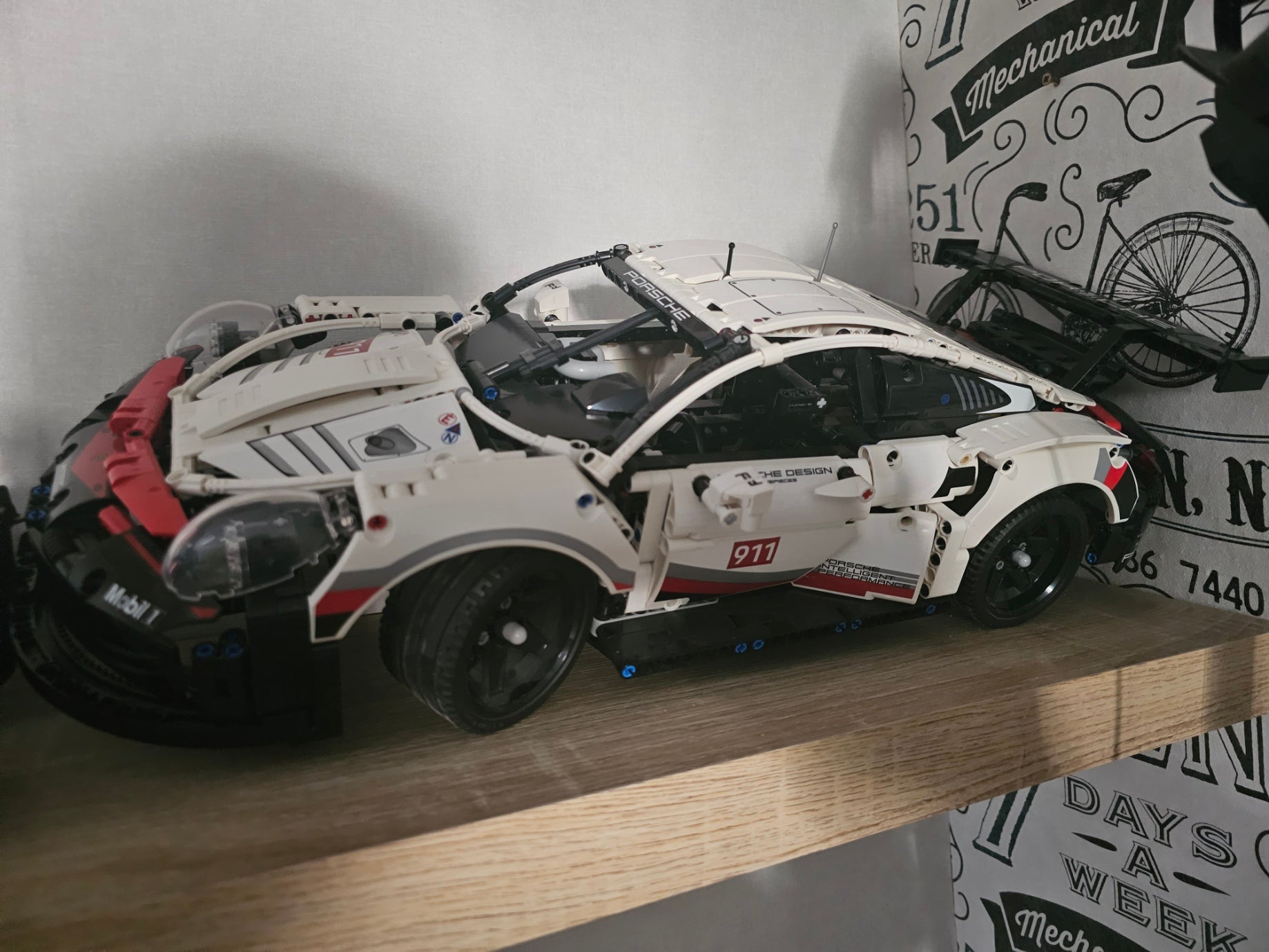 LEGO Technic Porsche 911 RSR 42096 Display Stand