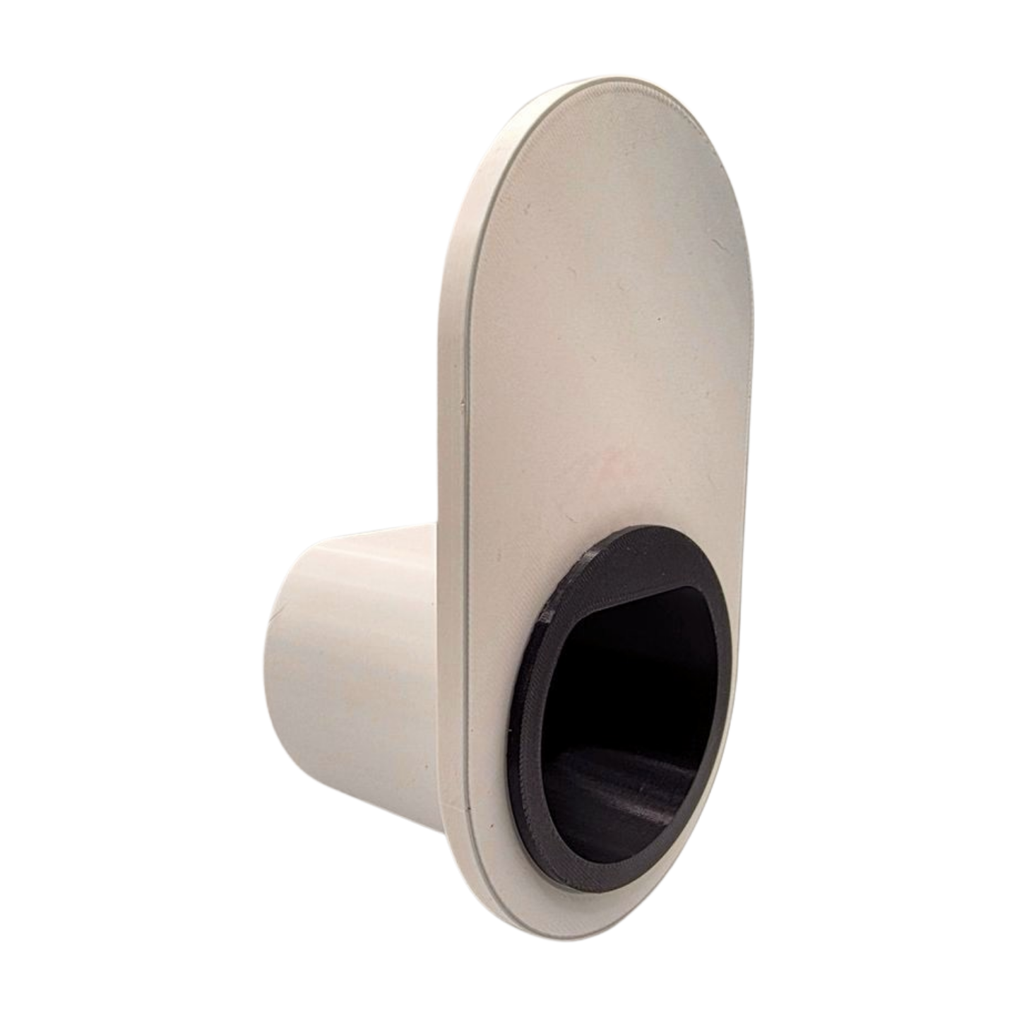 Close-up of recessed Type 2 plug socket gripping charging connector securely