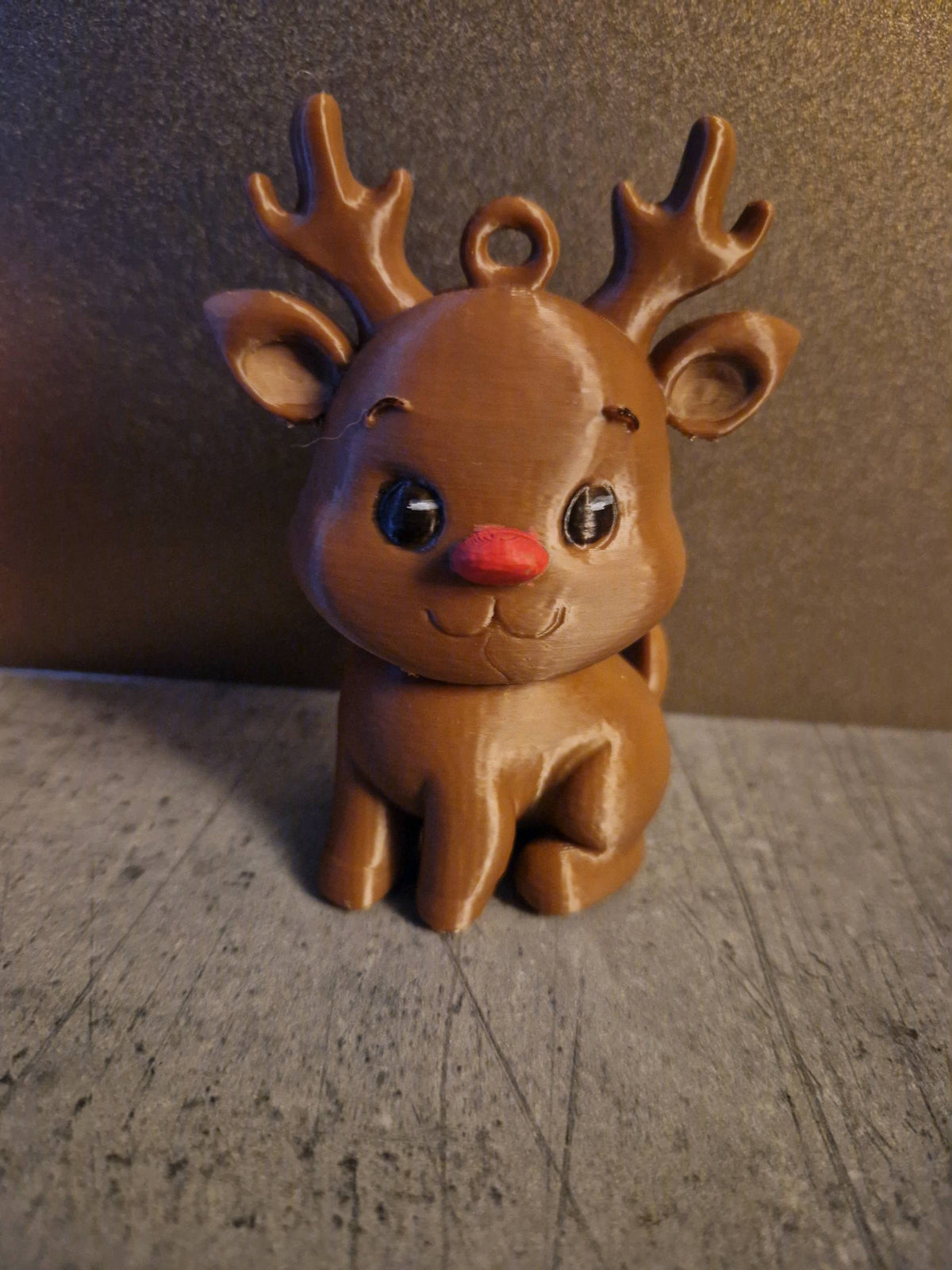Rentier-Anhänger mit Aufhänger für den Weihnachtsbaum
