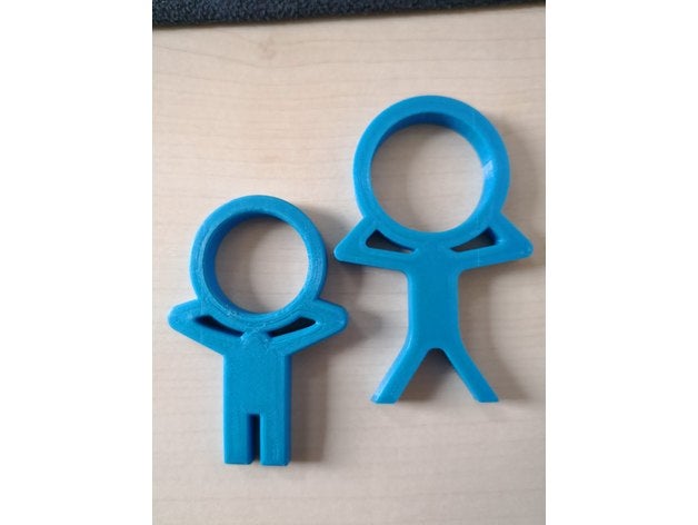 Wine Bottle Holder Man – Stable Standing Figure
