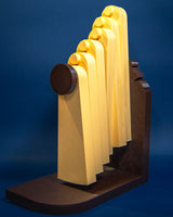 Pendulum Rhythm Kinetic Toy – 6-Arm Wall Sculpture