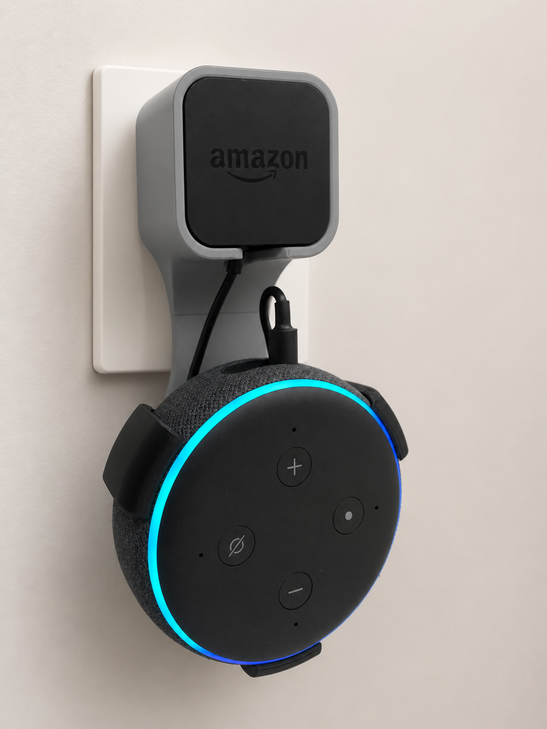 Steckdosen-Halterung für Amazon Echo Dot V3