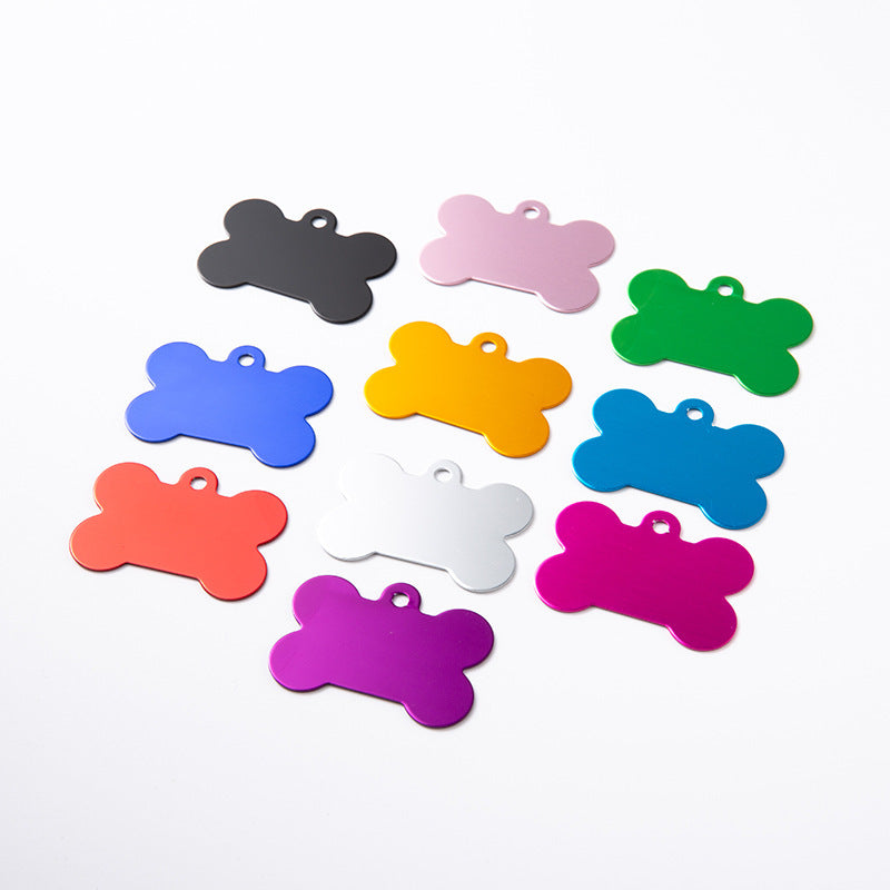 Hundemarke mit Gravur – personalisiertes Namensschild mit Ring