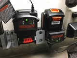 Black & Decker / DeWalt 20V Battery Holder – Single or Twin