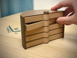 Modular Stackable Storage Tower – 5-Box Organizer