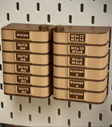 Skadis Modular Storage Tower – Stackable Box Organizer