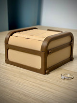 Roll-Top Organizer Box – Compact Desktop Storage