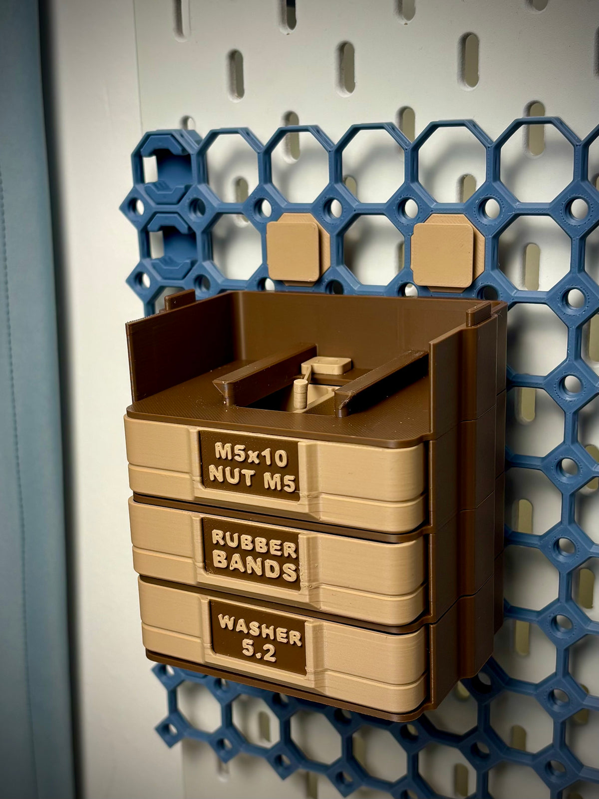 Modular Push-Push Drawer Organizer | Multiboard Compatible