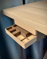 Modular Under-Desk Drawer with Push-Lock | Gridfinity 4×2