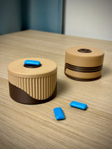 Gum & Pill Dispenser – Compact Desk Storage Box