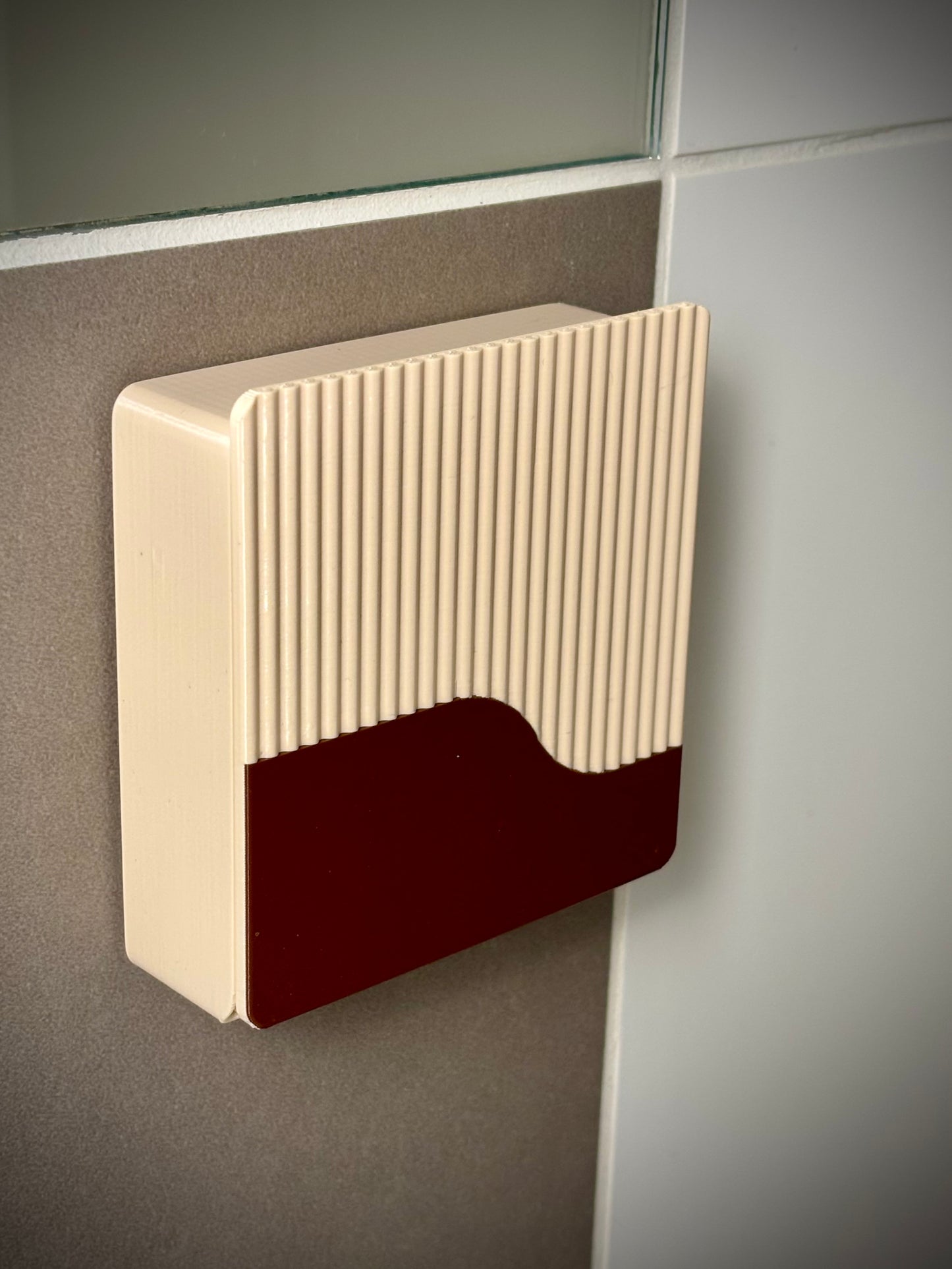 Tilt Box Bathroom Organizer – Q-Tip & Cotton Pad Holder