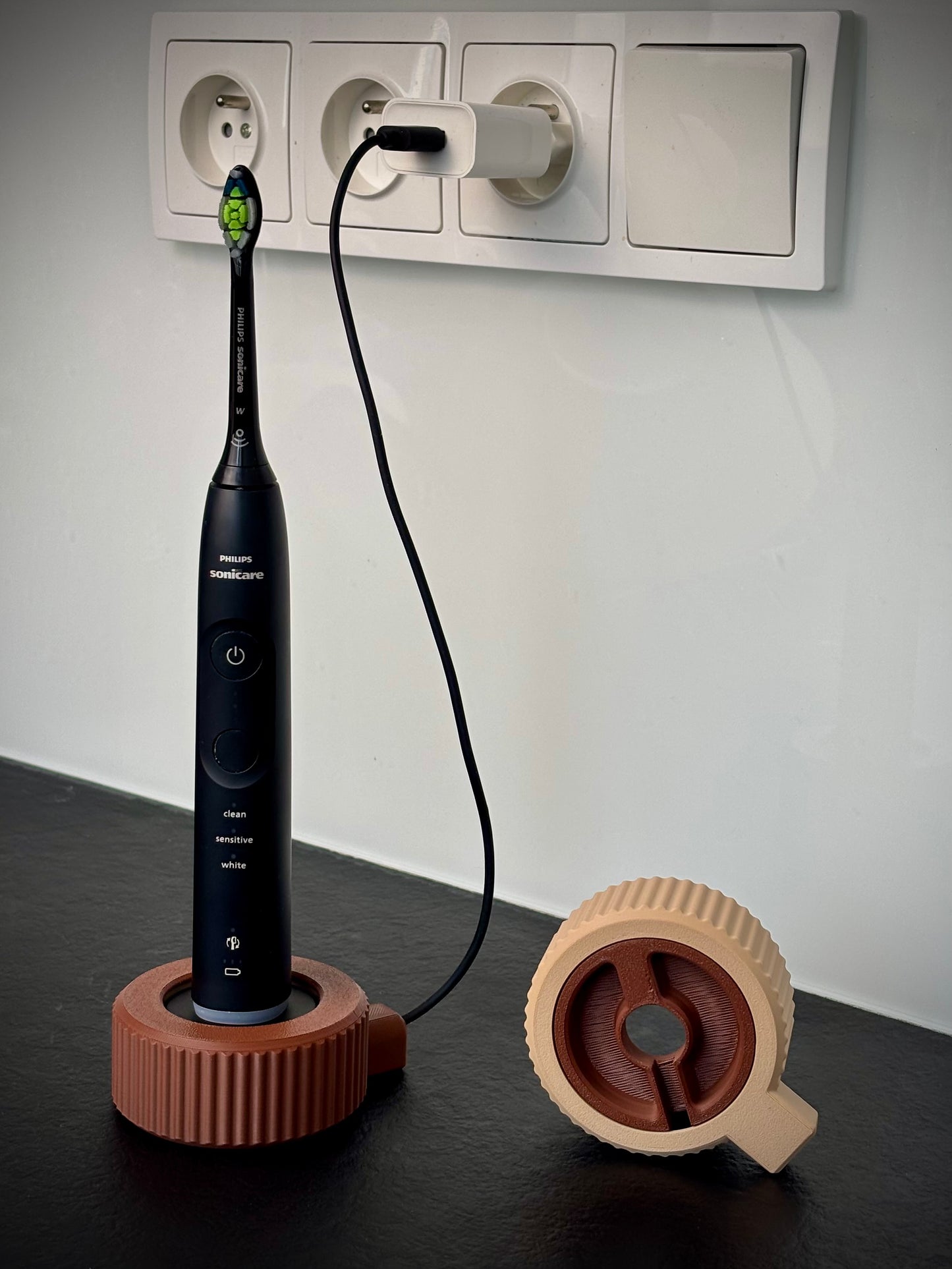 Philips Sonicare Charger Holder & Cable Winder