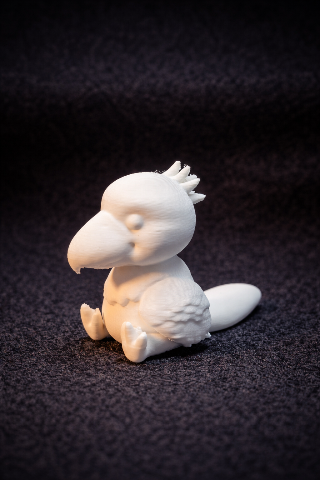 Mal-Selv Kakadue Figur 4-6cm – Hvid DIY Dekoration_151.jpg