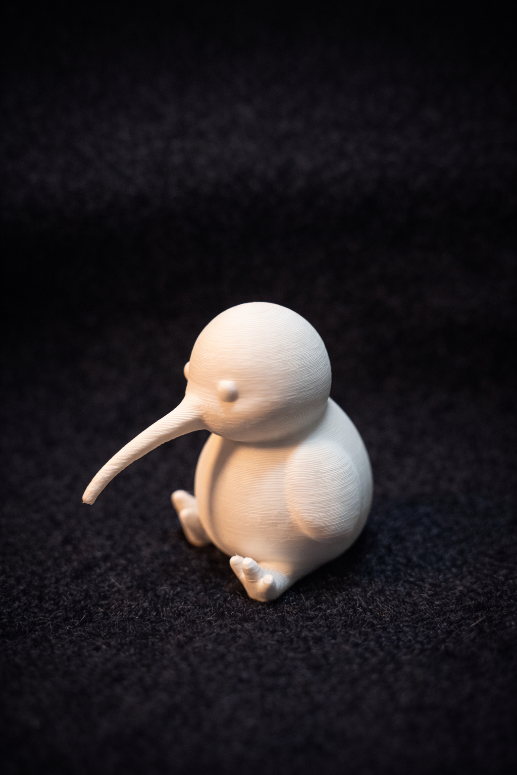 Mal-Selv Kiwi Fugl Figur 4-6cm – Hvid DIY Dekoration_149.jpg