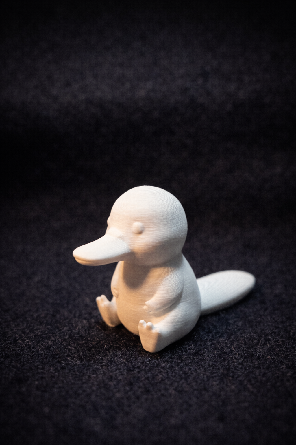 Mal-Selv Næbdyr Figur 4-6cm – Hvid DIY Dekoration_148.jpg