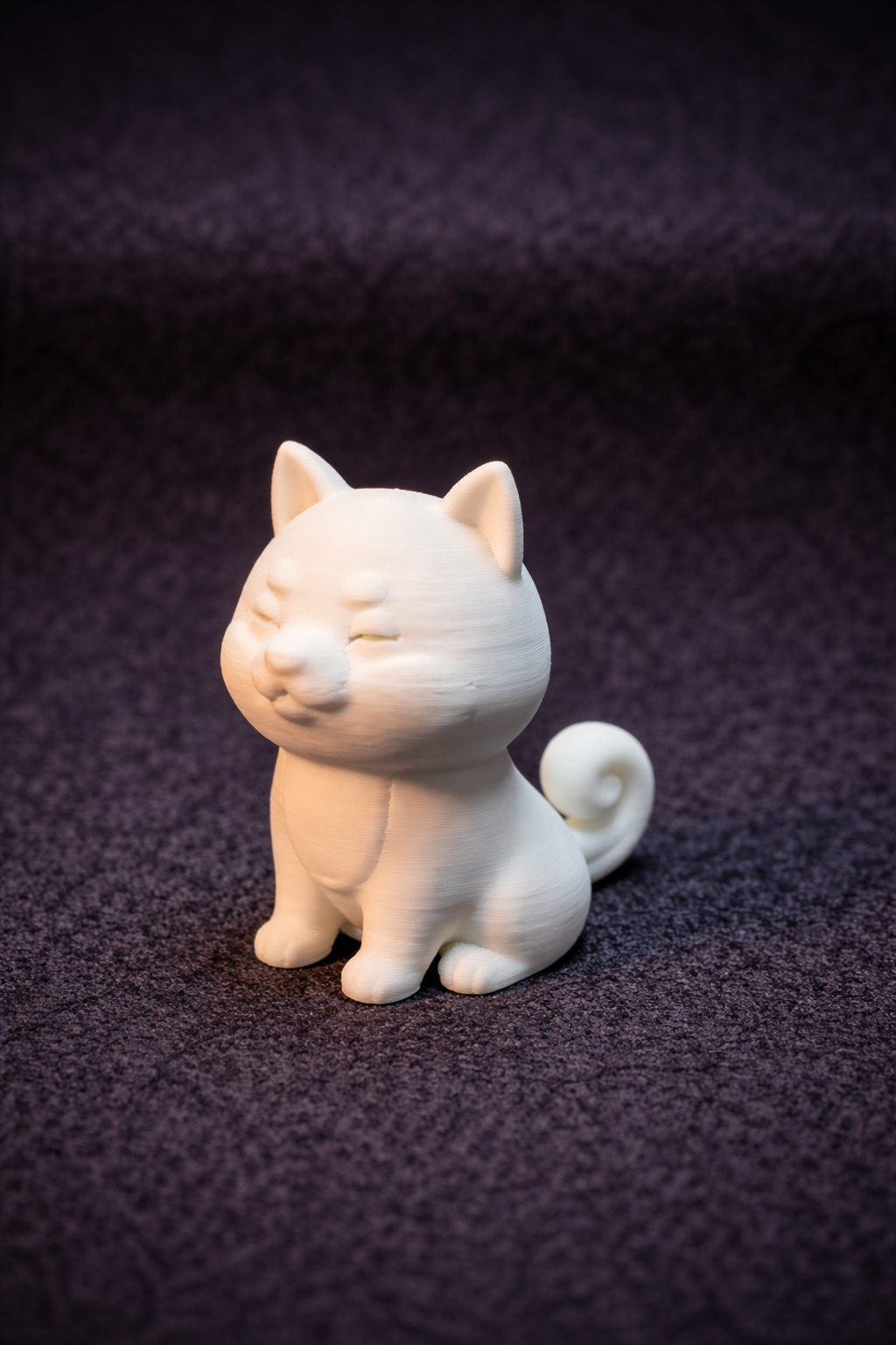 Mal-Selv Shiba Inu Figur 4-6cm – Hvid DIY Dekoration_159.jpg