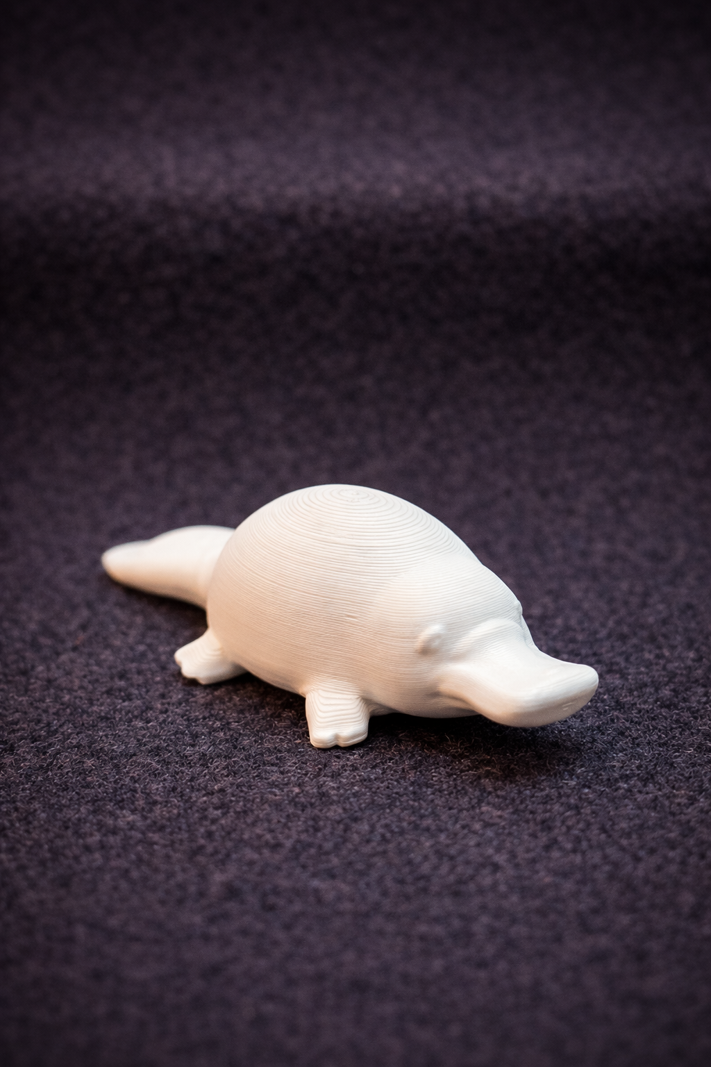 Mal-Selv Tykt Næbdyr Figur 4-6cm – Hvid DIY Dekoration_164.jpg