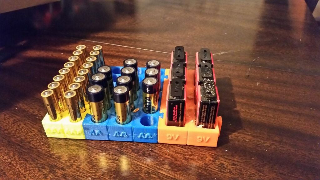 Modular Battery Holder – Stack Any Combination