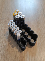 Battery Holder – Organizer for AA, AAA, C & D Batteries
