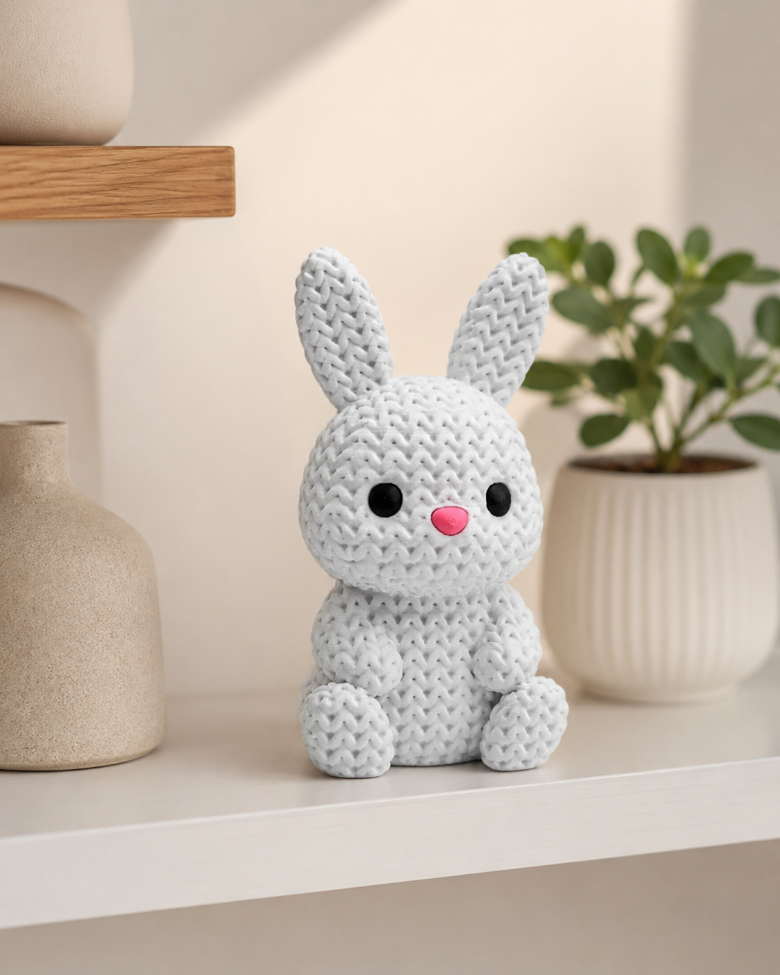 Hasen-Figur – Osterdeko fürs Tisch