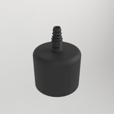 2" PVC End Cap with 10mm Silicone Tube Adapter
