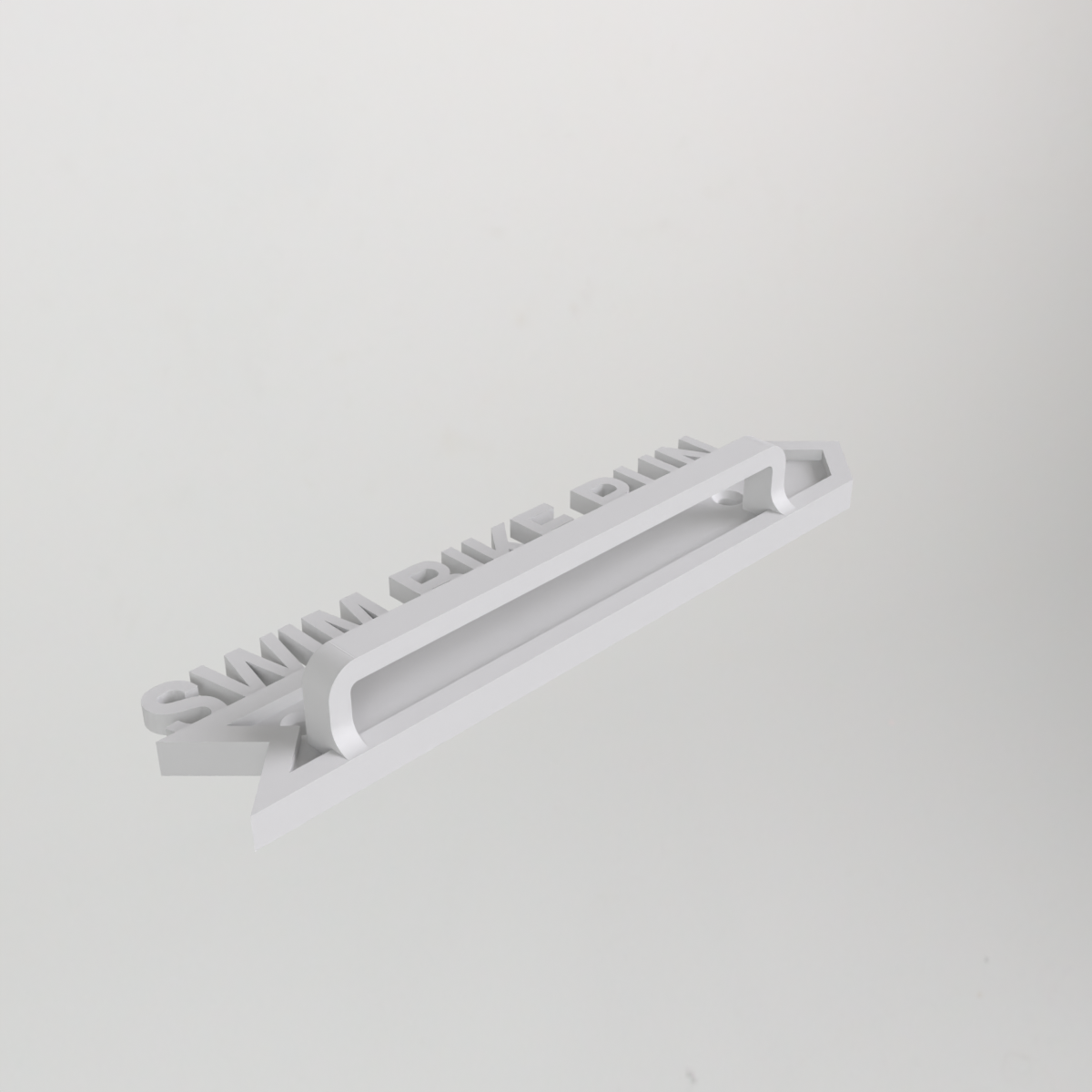 Triathlon Medal Rack – Swim Bike Run Wall Holder