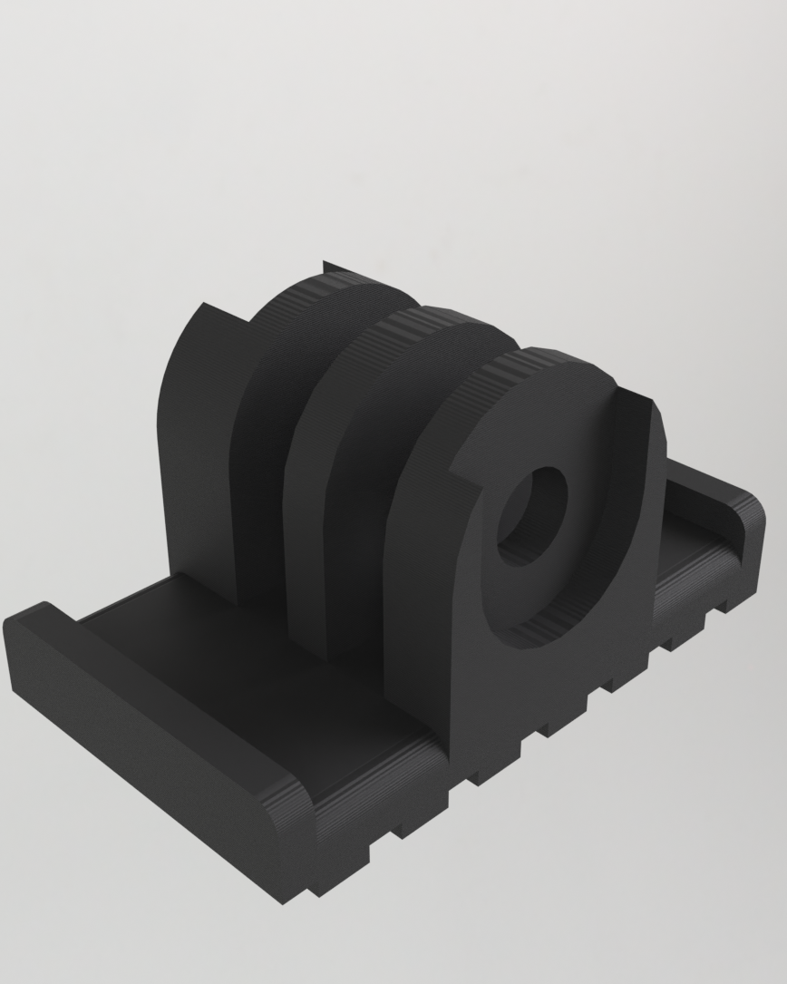 GoPro Mount for Snowboard & Ski – 90° and 45°