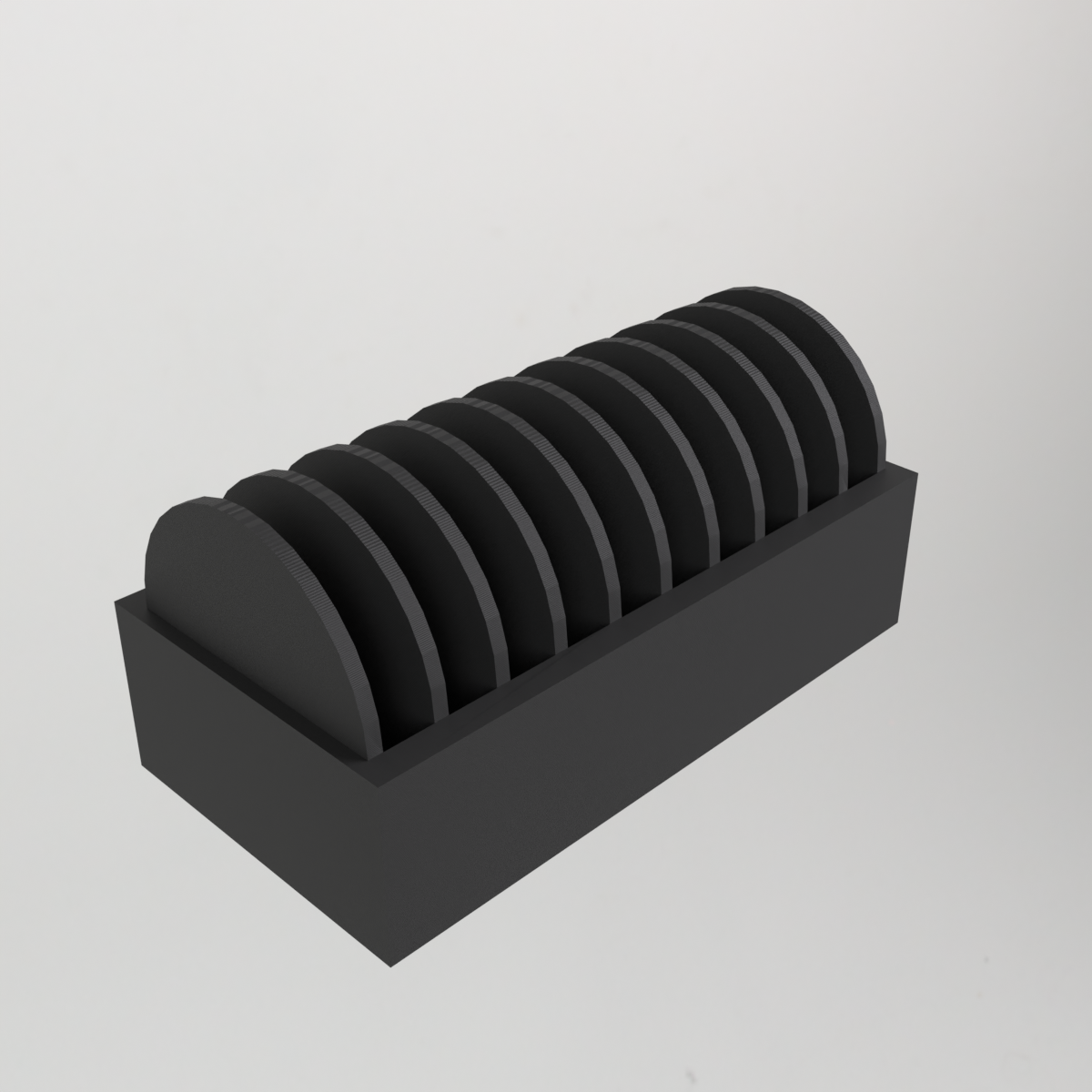 CR2032 Coin Cell Battery Holder – Stores 10 Batteries