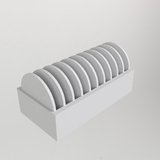 CR2032 Coin Cell Battery Holder – Stores 10 Batteries