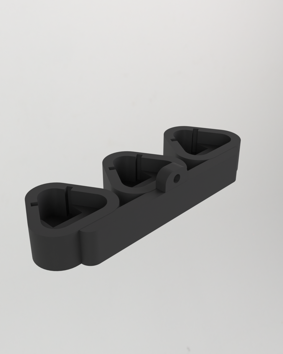 Milwaukee M12 Triple Battery Holder – Wall Mount
