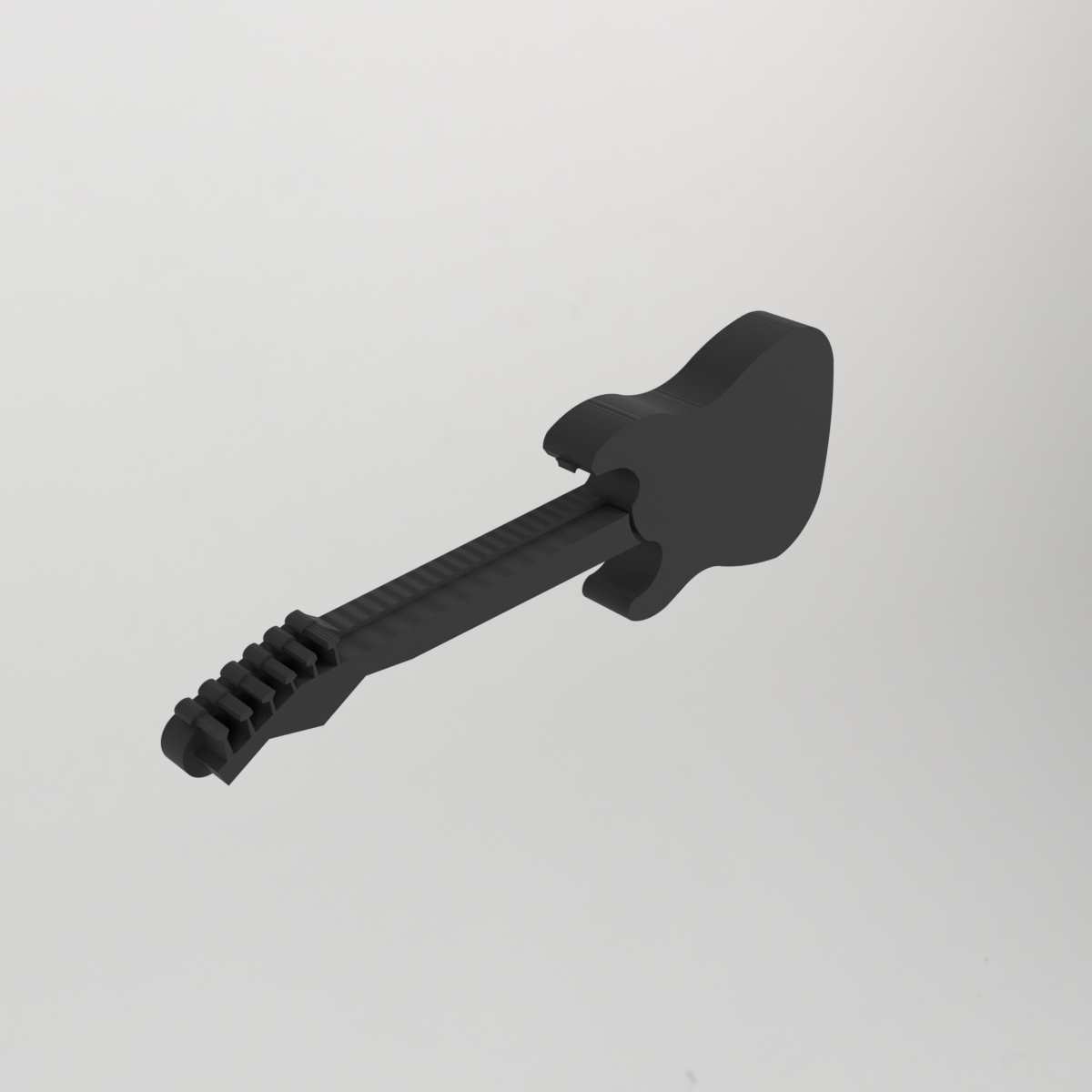 Guitar Pick Holder – Guitar Shaped