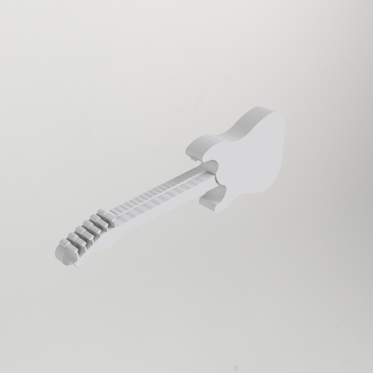 Guitar Pick Holder – Guitar Shaped