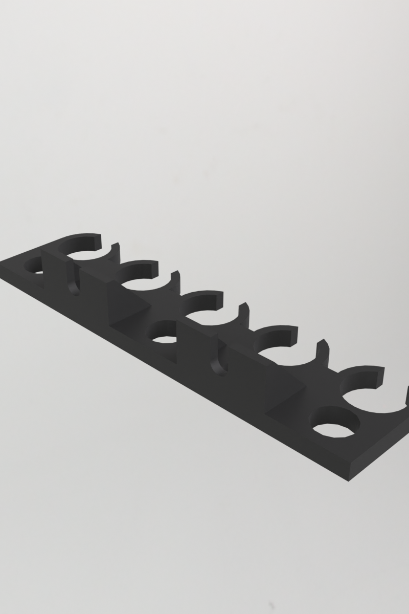 DB9 Serial Cable Hanger – Keeps Connectors Tidy