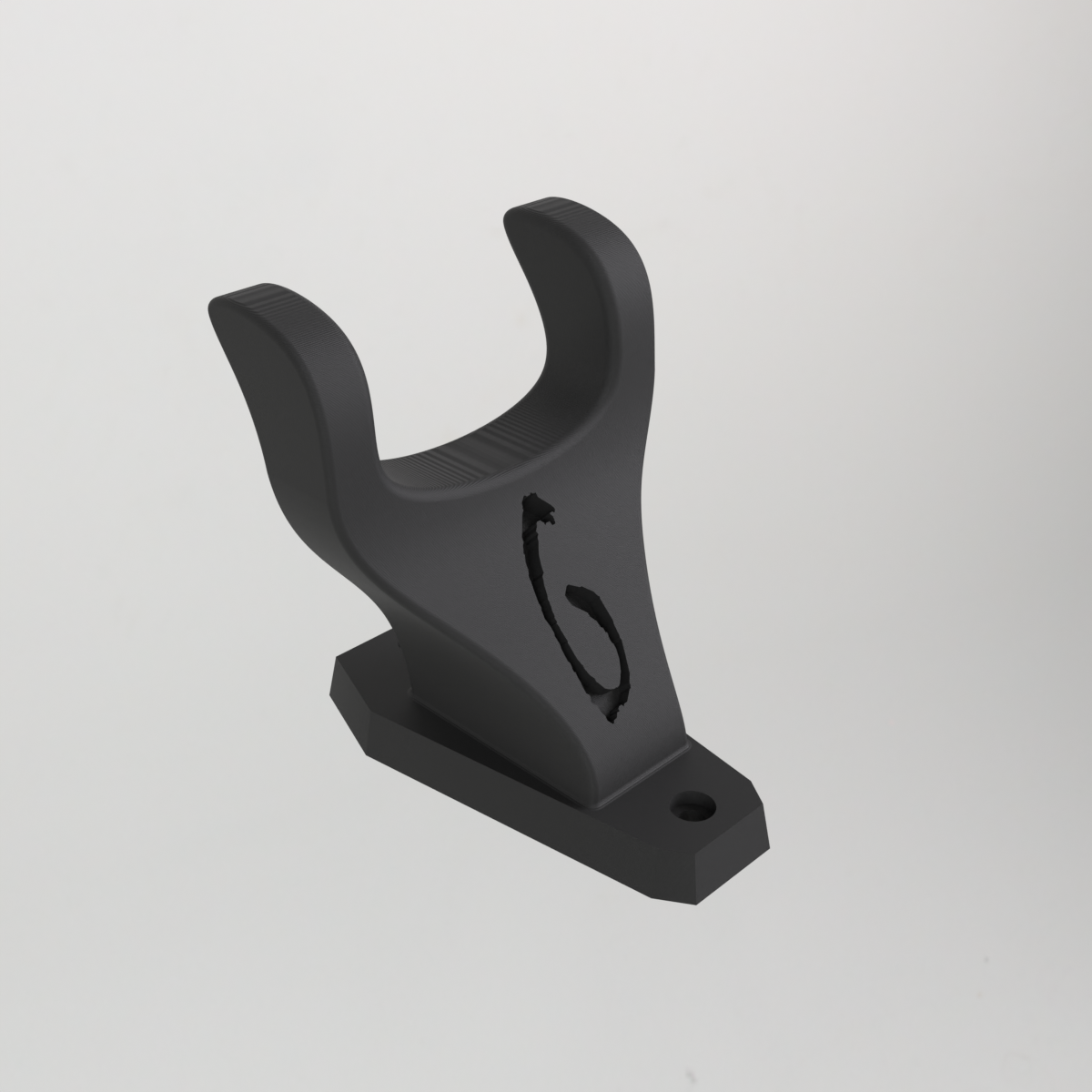 7-String Guitar Wall Holder with Gojira Logo