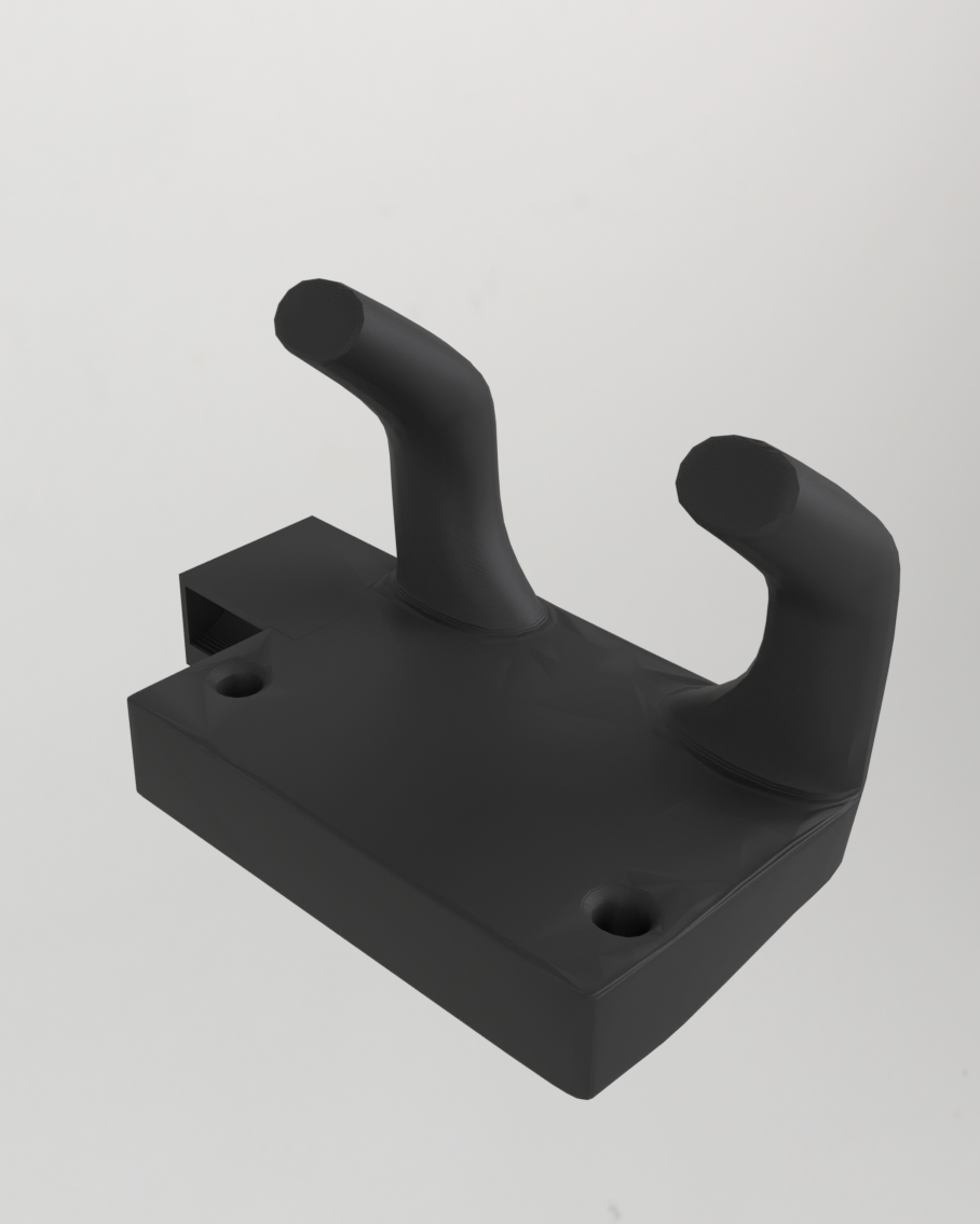 Ukulele Wall Mount with Pick Holder
