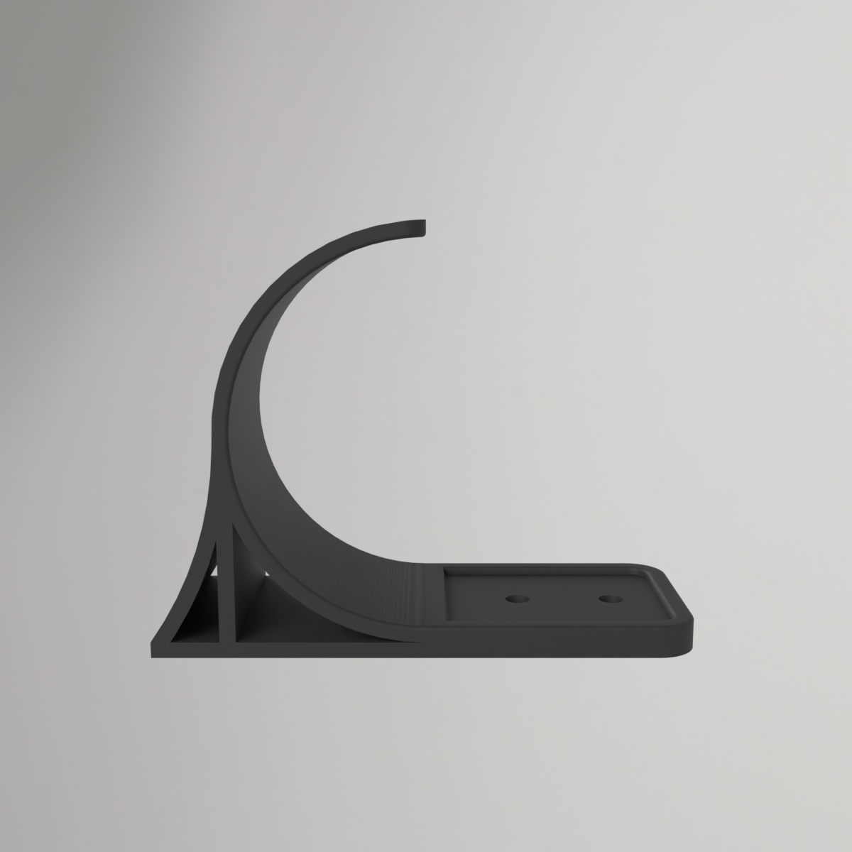 Longboard Skateboard Wall Mount for 90mm Wheels