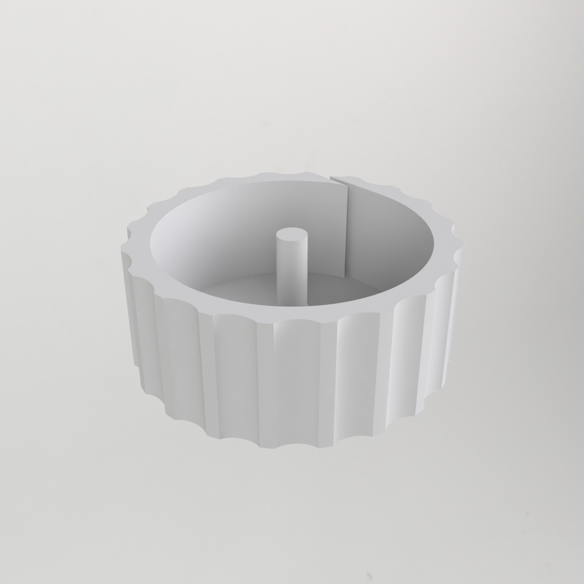 Fabric Tape Measure Holder with Thumb Inlay