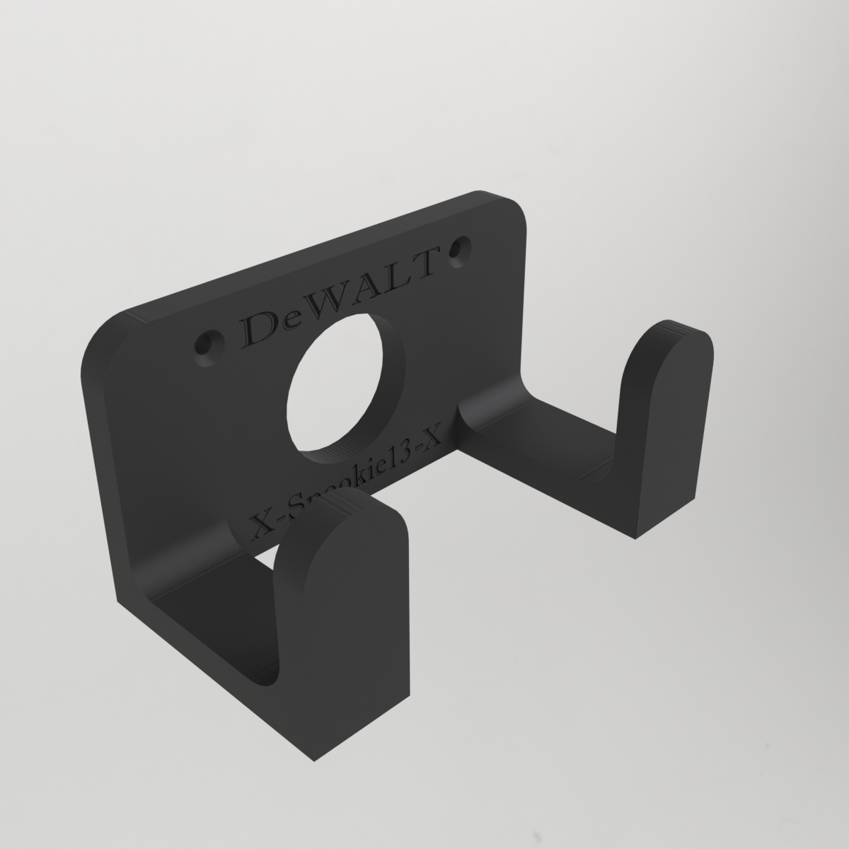 Dewalt 18V XR Drill & Impact Driver Wall Mount