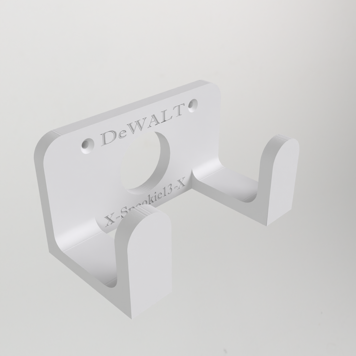 Dewalt 18V XR Drill & Impact Driver Wall Mount