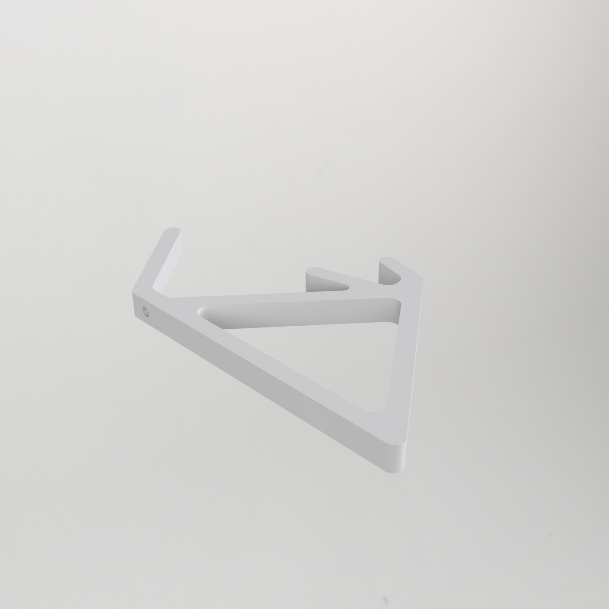 Snowboard Wall Mount – Single Screw, Stud-Ready