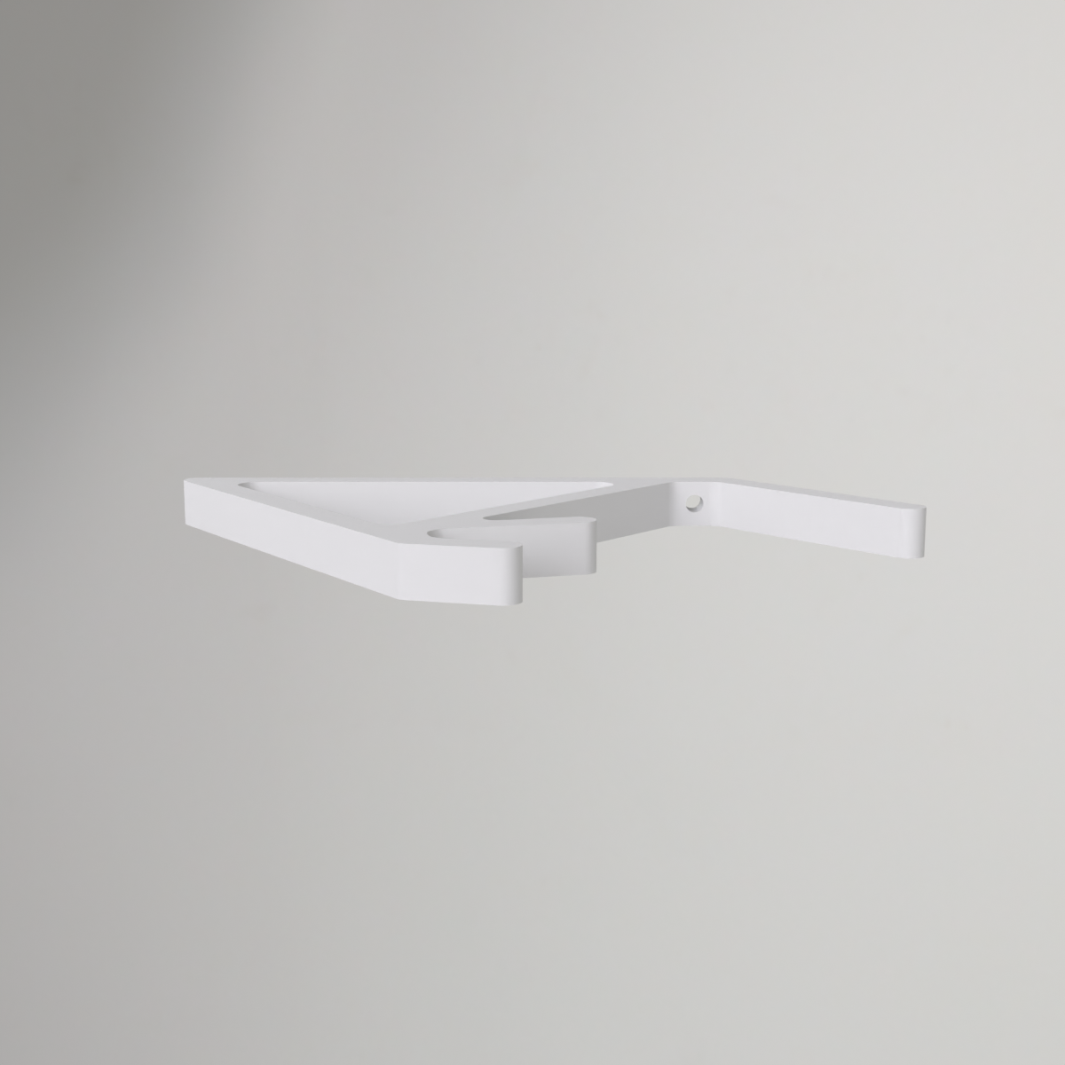 Snowboard Wall Mount – Single Screw, Stud-Ready