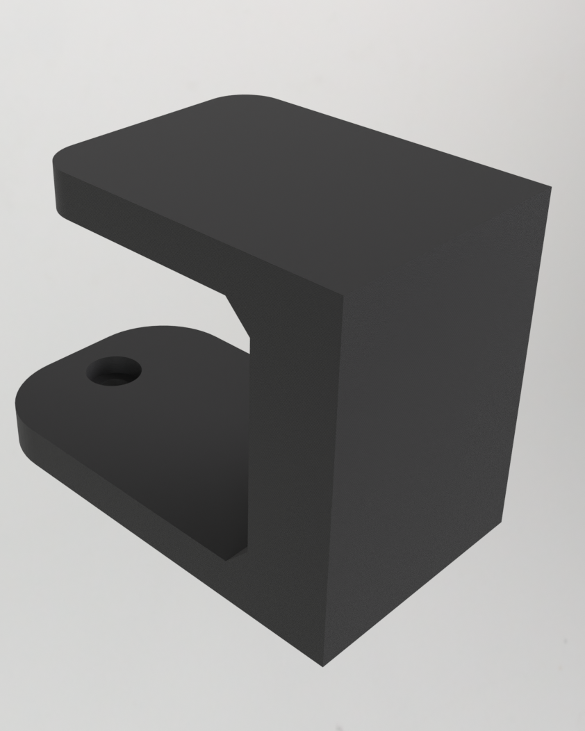 Ski Wall Mount – Low Profile Horizontal Ski Hanger